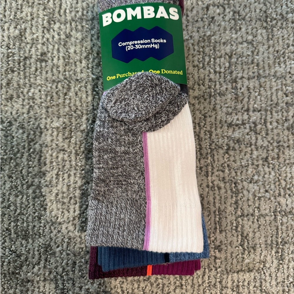 3 pack Bombas compression socks